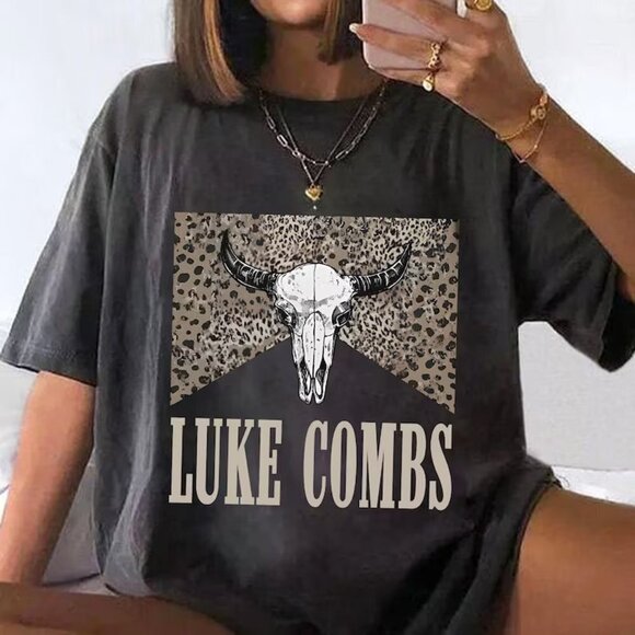 Other - Luke Combs Bullhead Tshirt Luke Combs Retro 90S Shirt